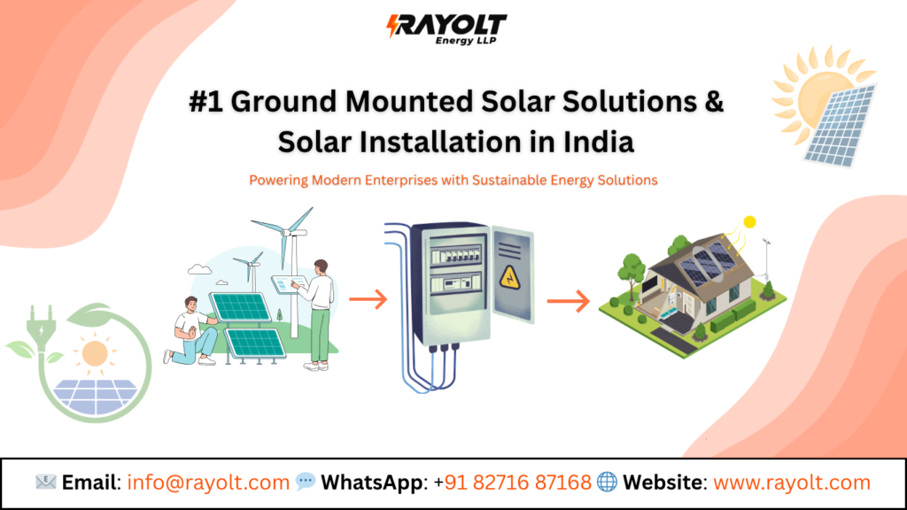 #1 Ground Mounted Solar Solutions & Solar Installation in India