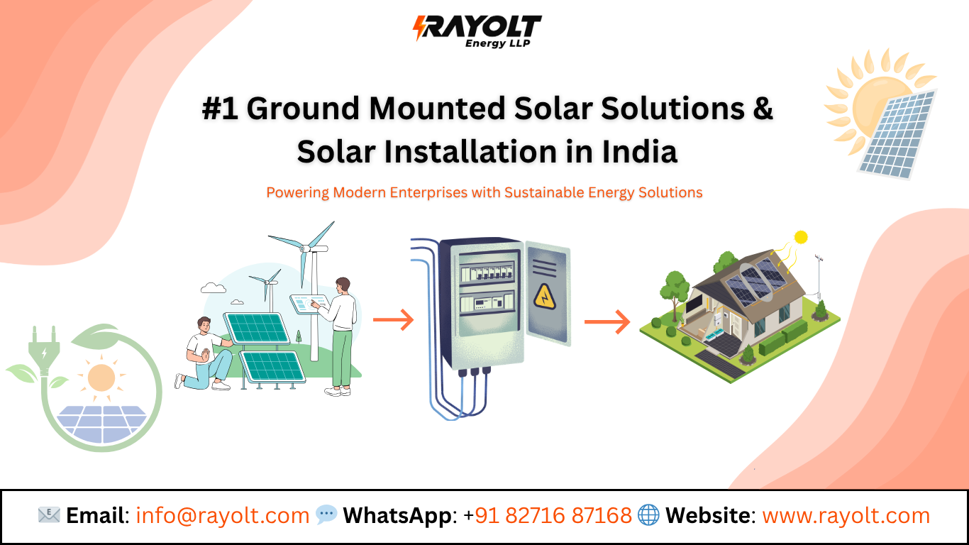 #1 Ground Mounted Solar Solutions & Solar Installation in India