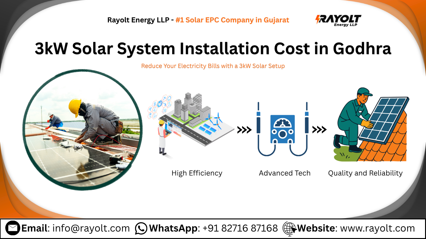 3kW Solar System Installation Cost in Godhra