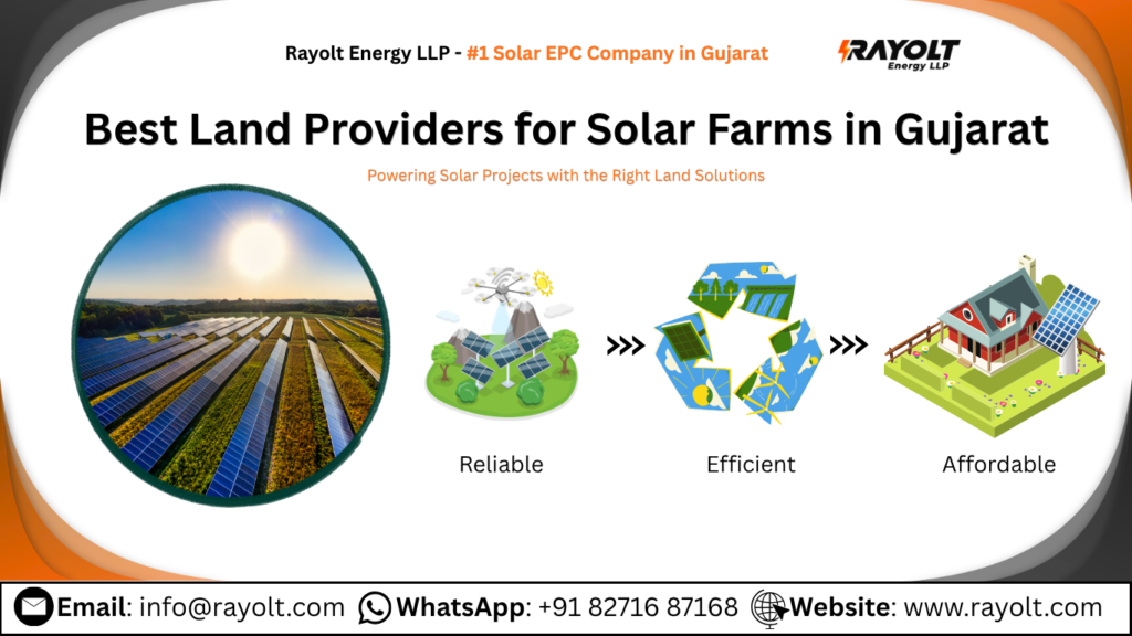 Best Land Providers for Solar Farms in Gujarat