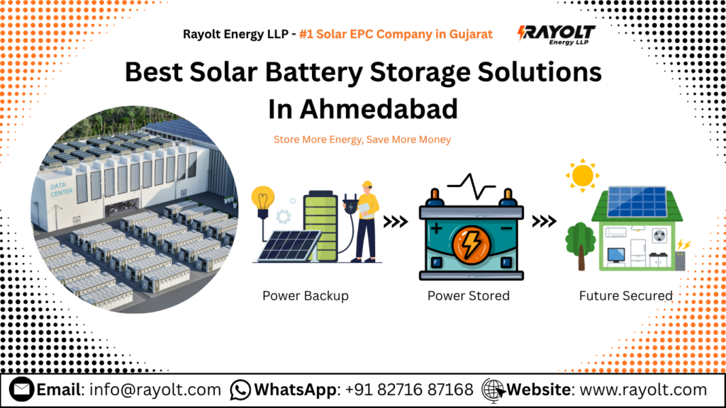 Best Solar Battery Storage Solutions In Ahmedabad
