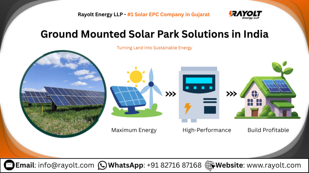 Ground Mounted Solar Park Solutions in India