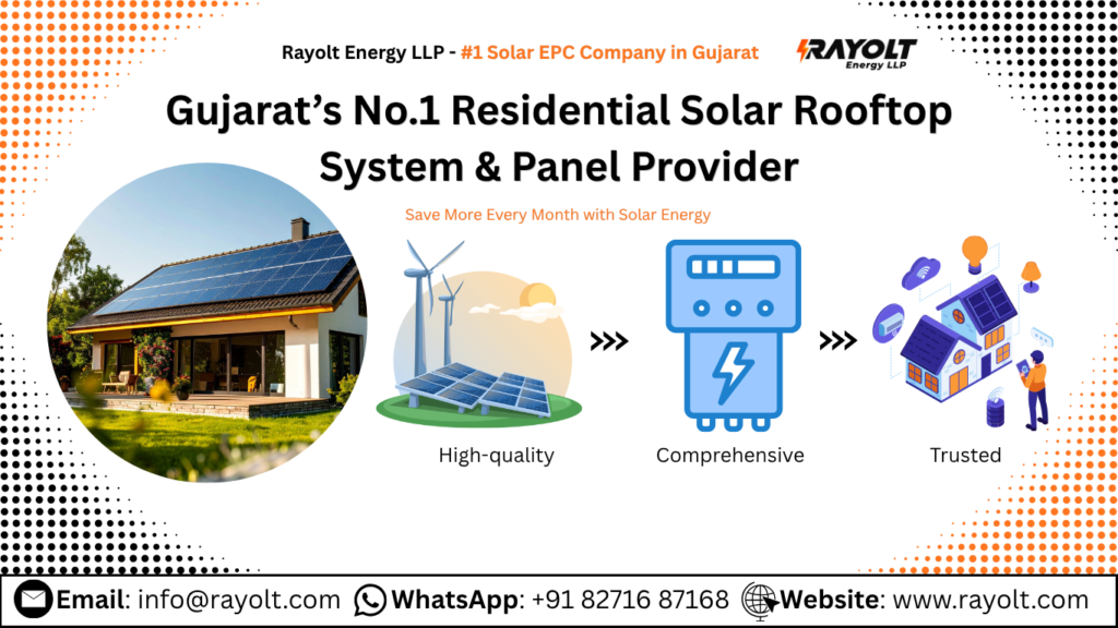 Gujarat’s No.1 Residential Solar Rooftop System & Panel Provider