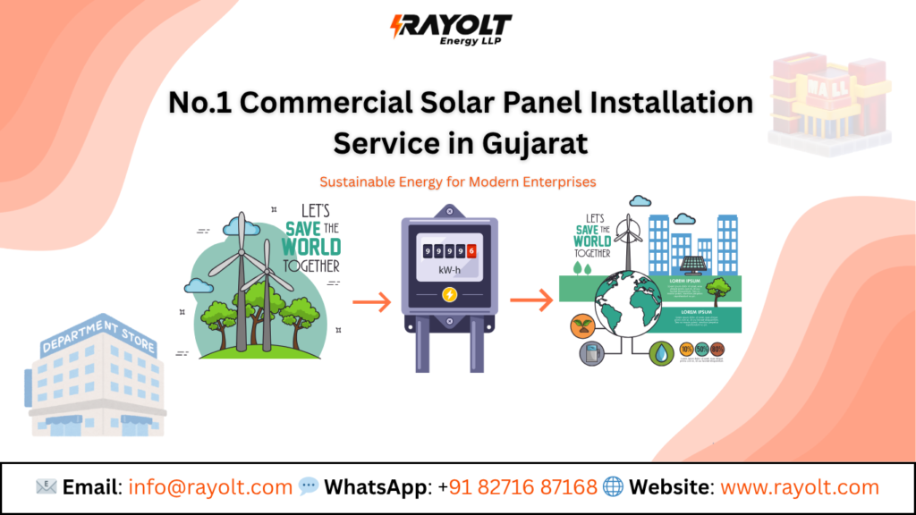 No.1 Commercial Solar Panel Installation Service in Gujarat