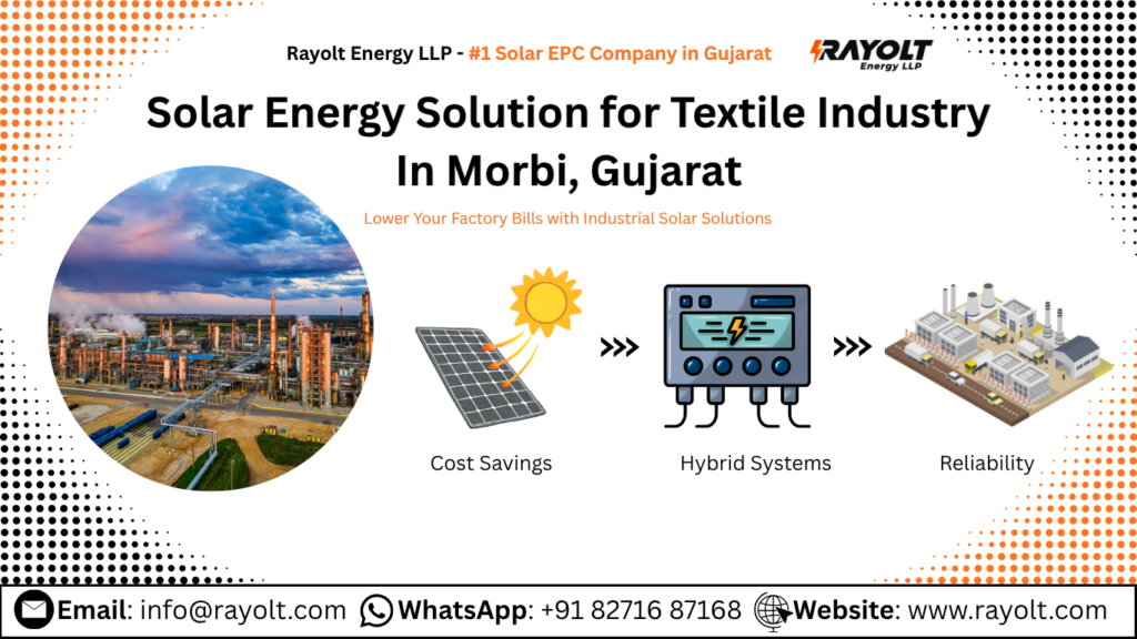 Solar Energy Solution for Textile Industry In Morbi, Gujarat