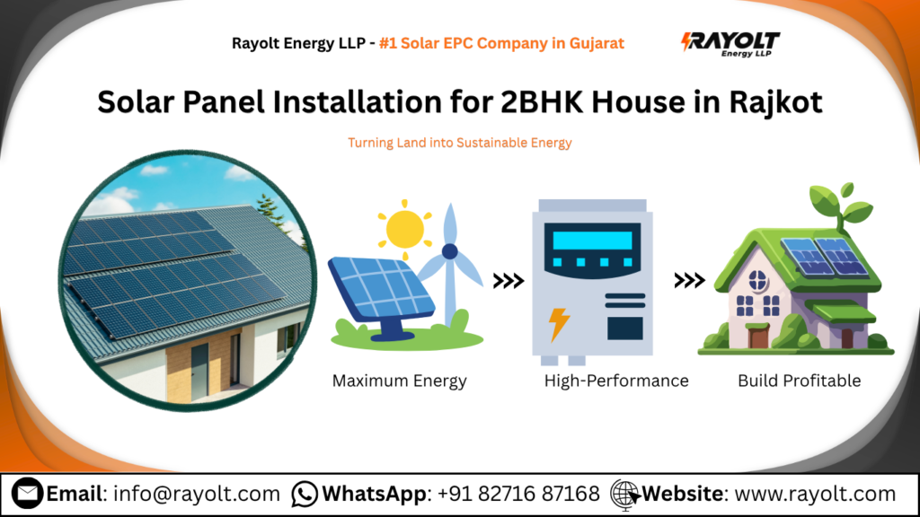 Solar Panel Installation for 2BHK House in Rajkot