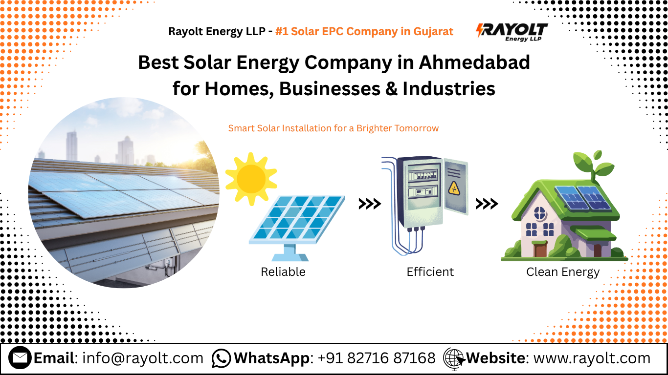 Best Solar Energy Company in Ahmedabad for Homes, Businesses & Industries