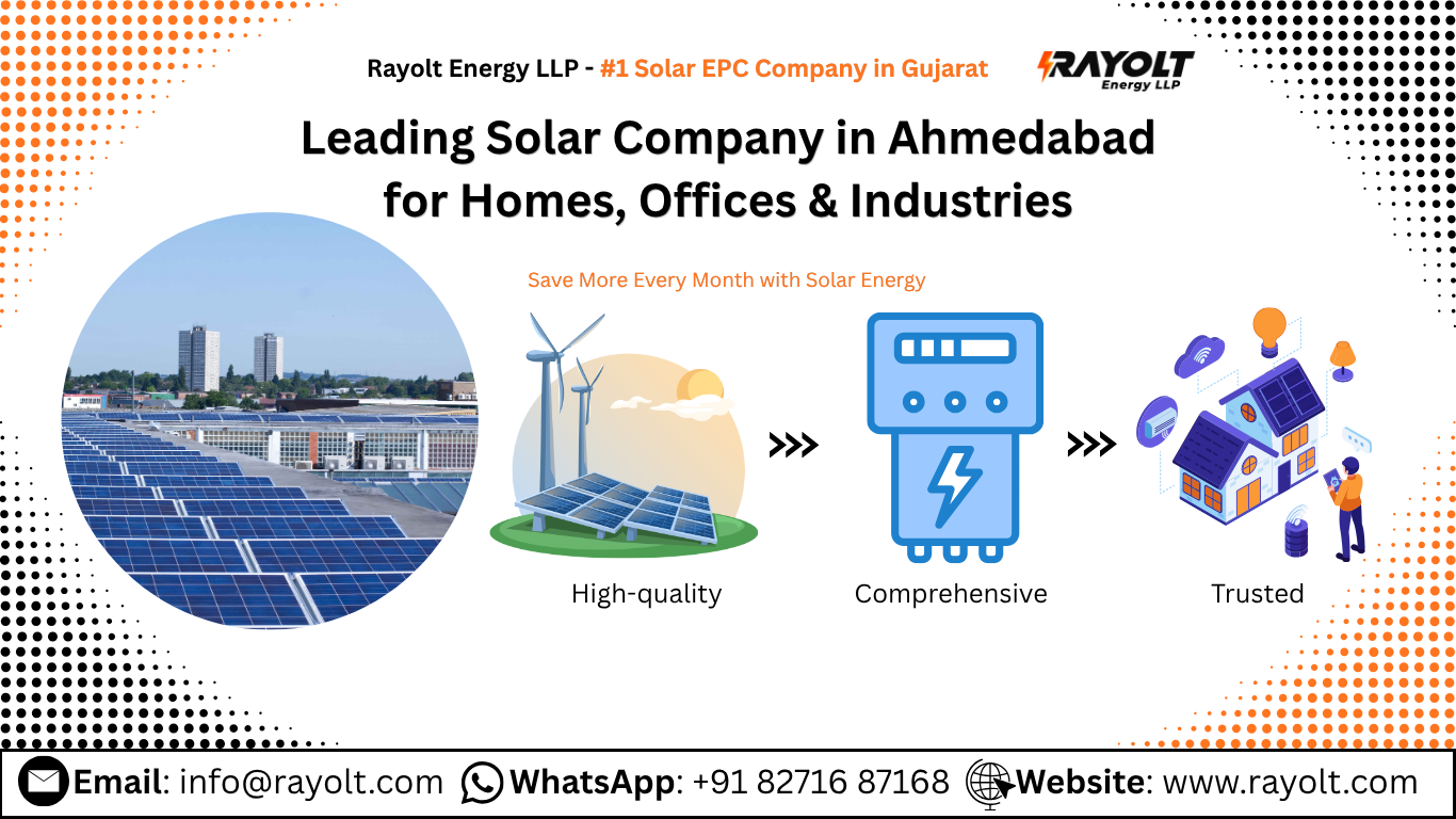 Leading Solar Company in Ahmedabad for Homes, Offices & Industries