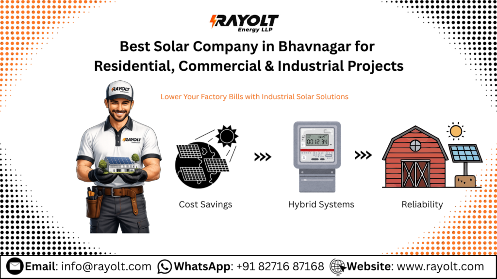 Best Solar Company in Bhavnagar for Residential, Commercial & Industrial Projects
