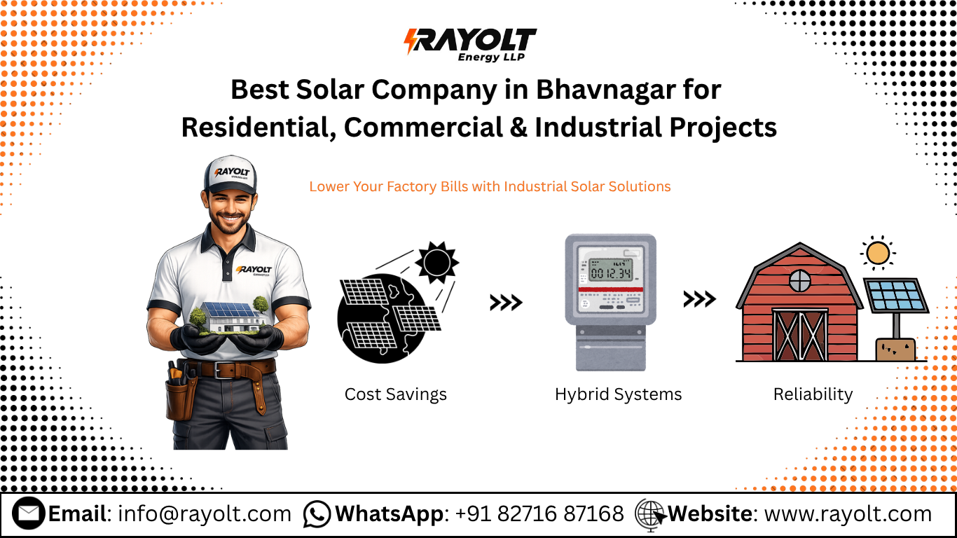 Best Solar Company in Bhavnagar for Residential, Commercial & Industrial Projects