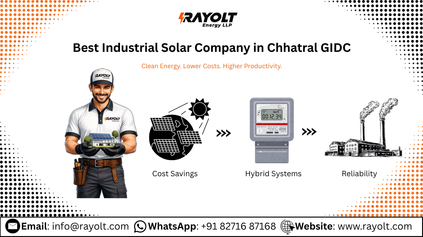 Best Industrial Solar Company in Chhatral GIDC