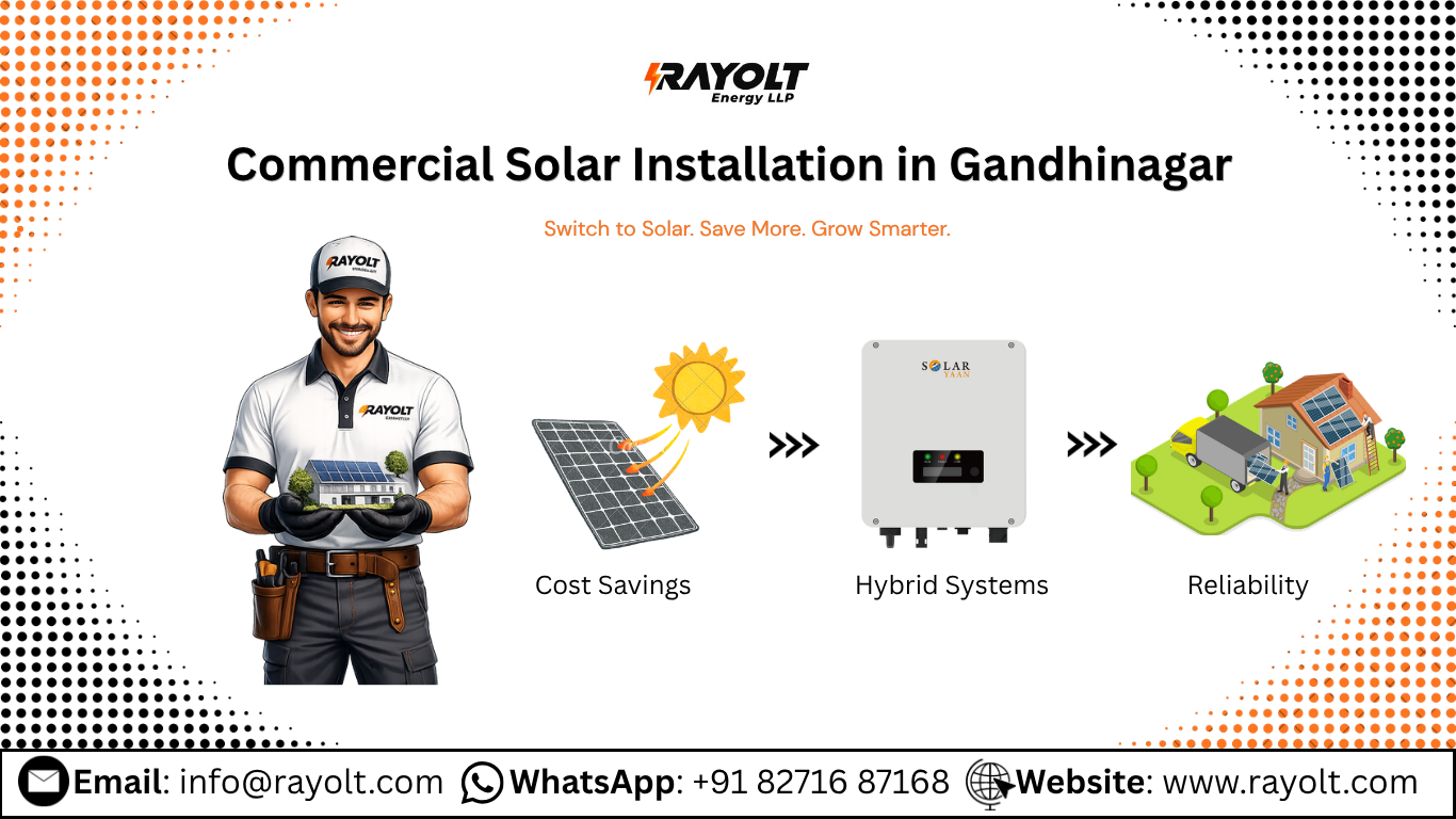 Commercial Solar Installation in Gandhinagar