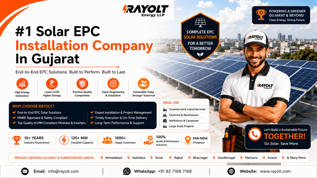 #1 Solar EPC Installation Company In Gujarat