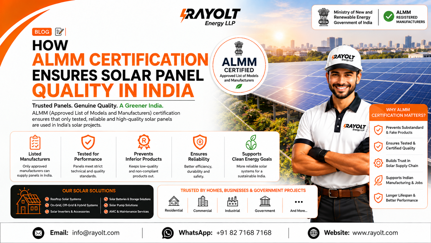 How ALMM Certification Ensures Solar Panel Quality in India