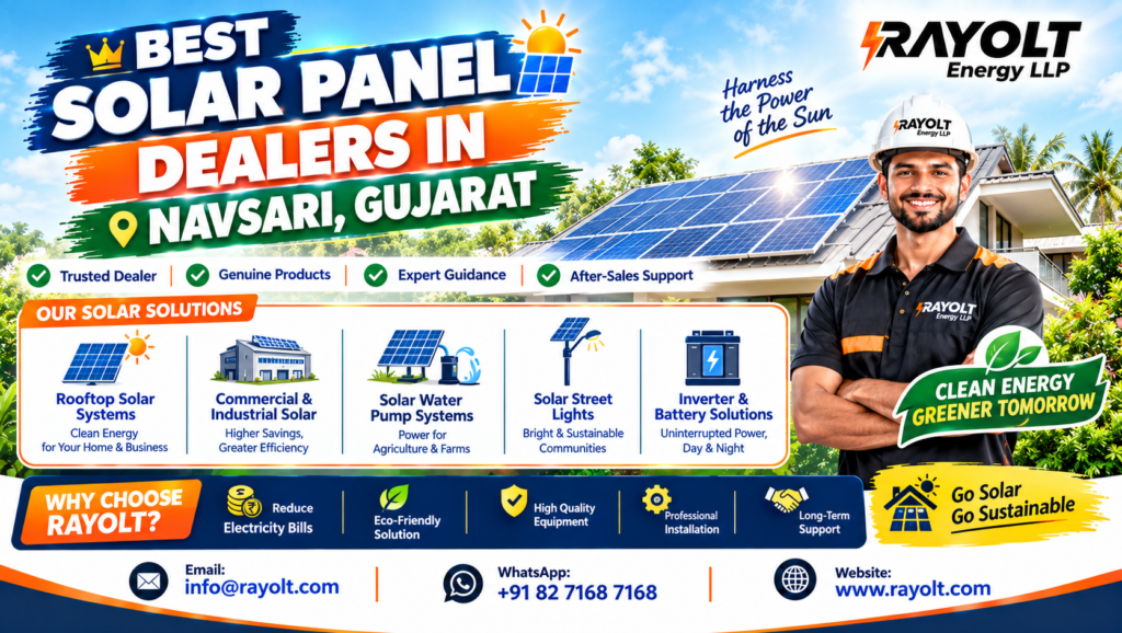 Best Solar Panel Dealers In Navsari, Gujarat