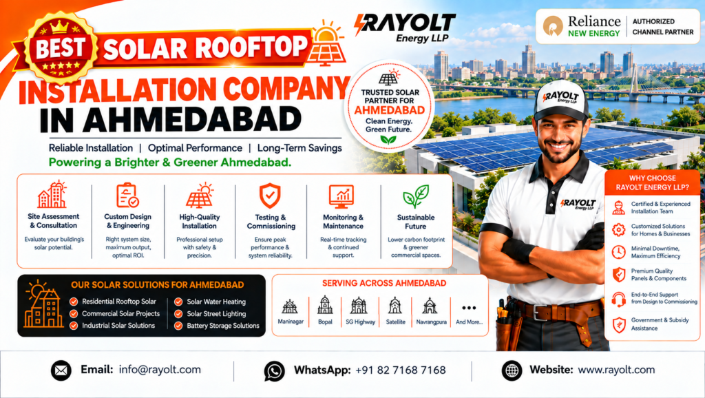 Best Solar Rooftop Installation Company in Ahmedabad