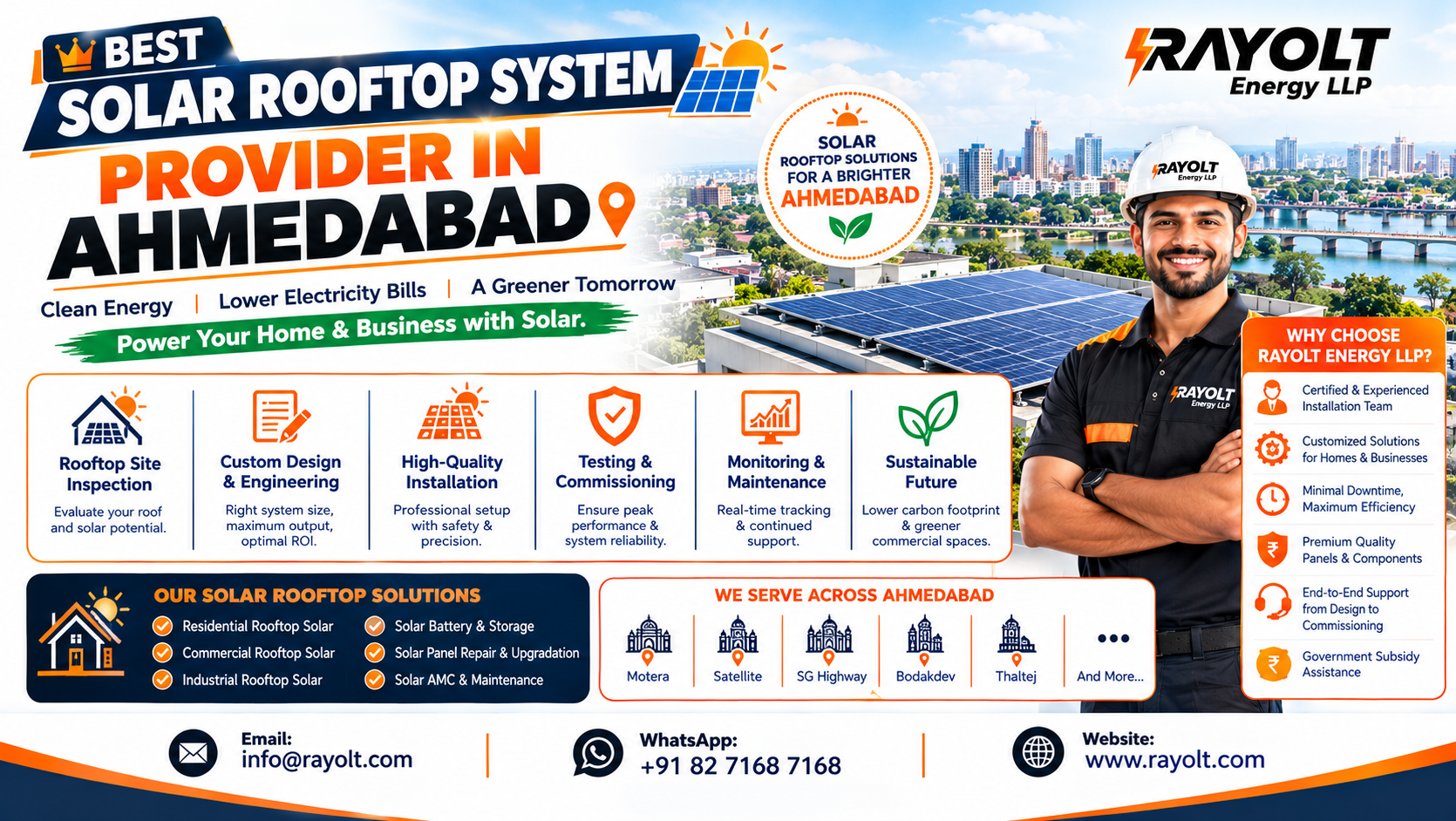 Best Solar Rooftop System Provider in Ahmedabad